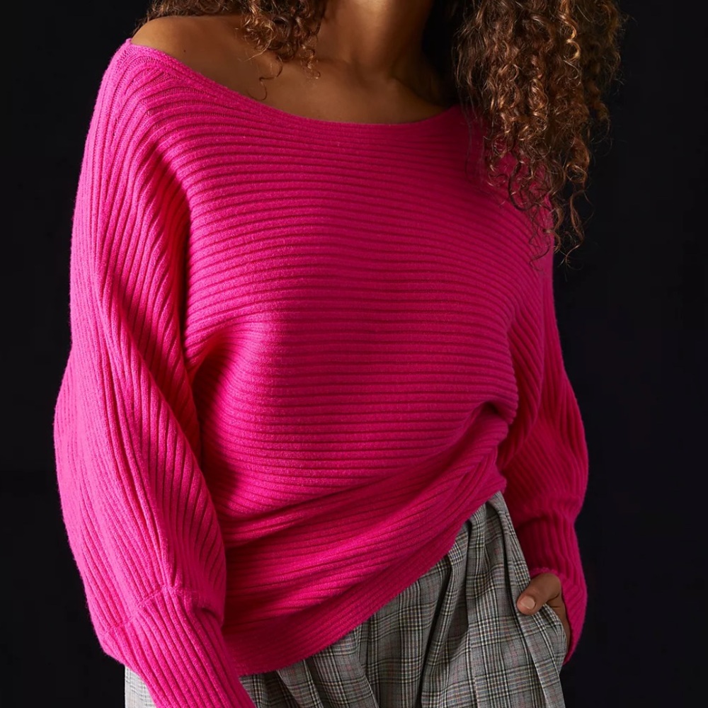 Anthropologie Ribbed Pullover Sweater - Picture 5 of 14